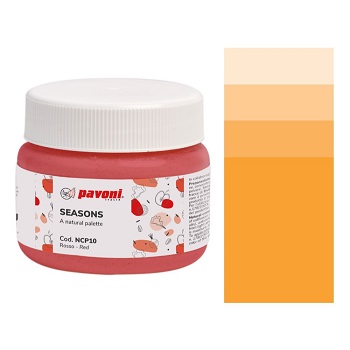 Pavoni Seasons Natural Colouring Powder - Orange - 80g